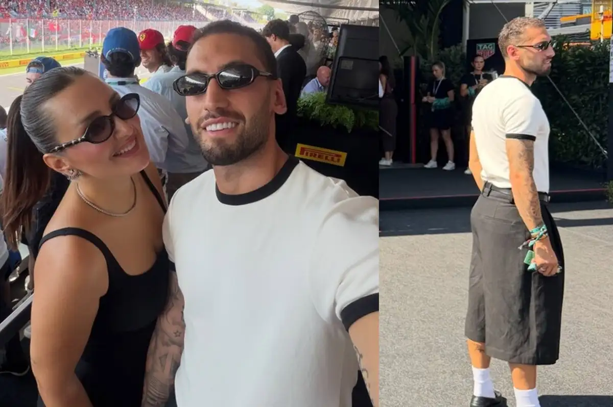Hakan Çalhanoğlu Monza'da Tarzıyla Gündem Oldu!
