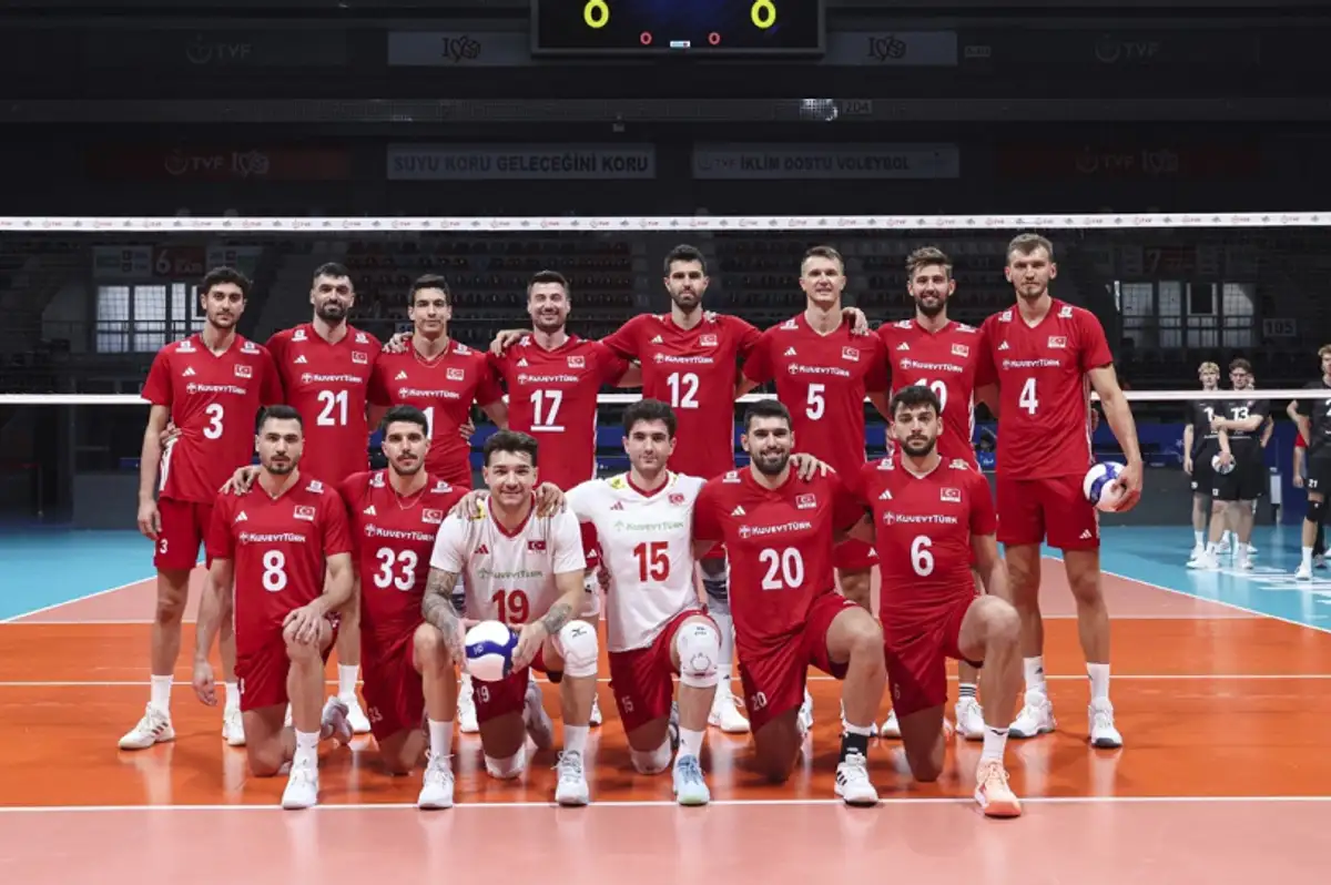 A Milli Erkek Voleybol Takımı 13. Avrupa Şampiyonası'na Gidiyor
