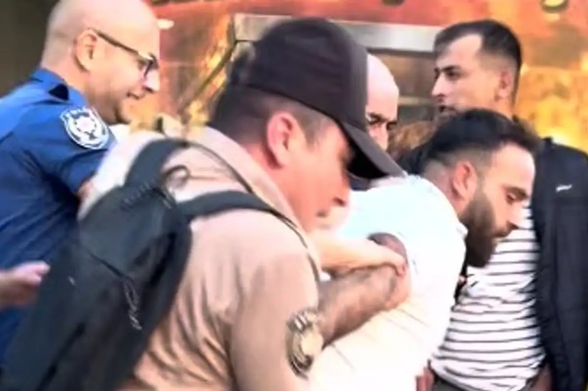 Bolu Paşaköy'de tekmeli yumruklu kavga karakol önüne taşındı