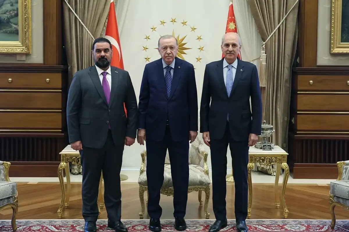 Cumhurbaşkanı Erdoğan, Irak Temsilciler Meclisi Başkanı Halbusi'yi Kabul Etti