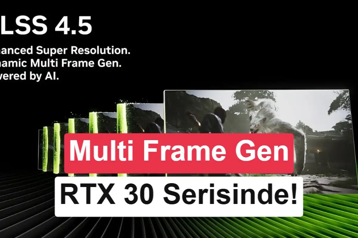 RTX 30 serisinde DLSS Multi Frame Generation kilidi kırıldı