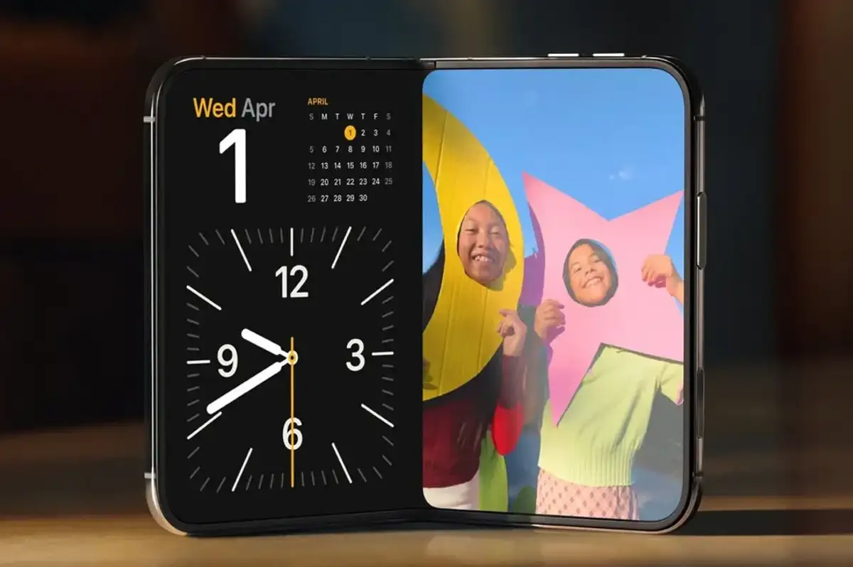 iPhone Duo'nun bölünmüş ekranı sabit 50/50 oranında kalacak