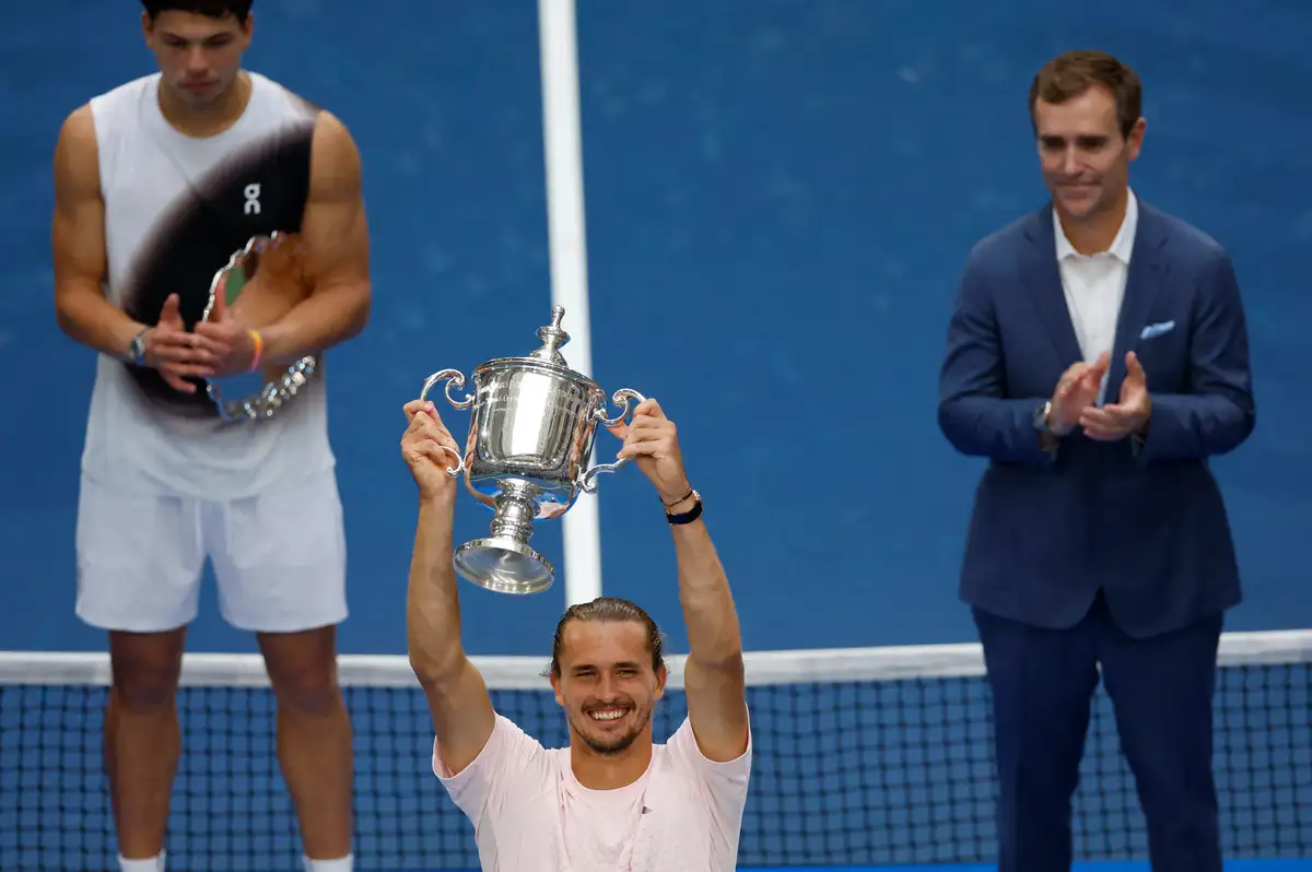 Zverev ABD Açık'ta Shelton'ı yenerek ikinci grand slam şampiyonu oldu