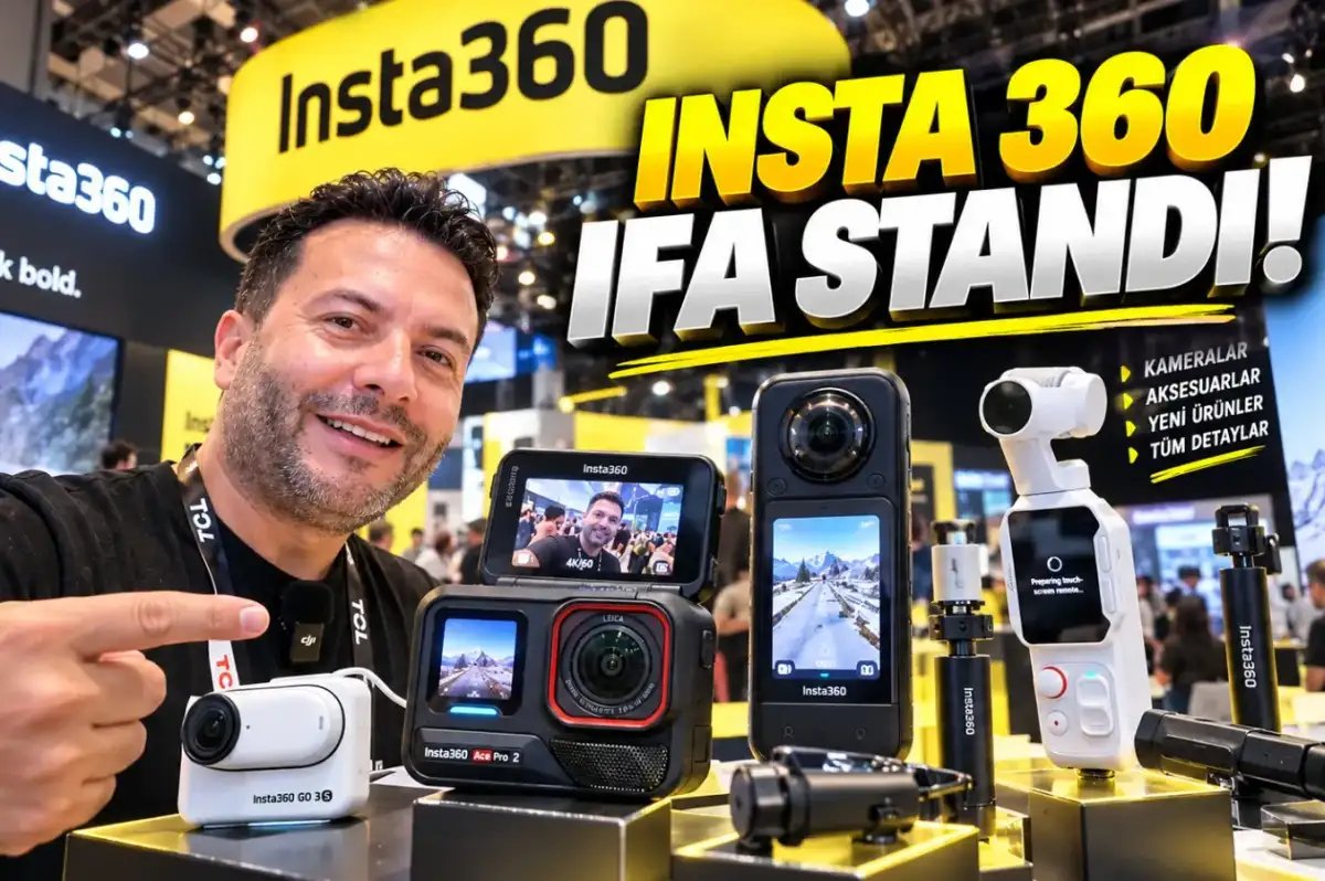 Insta360 Luna Pro ve Yeni Kameralar IFA 2026’da İncelendi