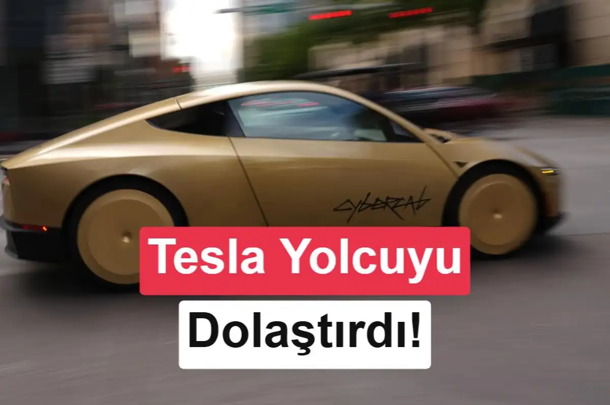 Tesla’nın robotaksisi 10 dakikalık yolu 70 dakikada tamamladı