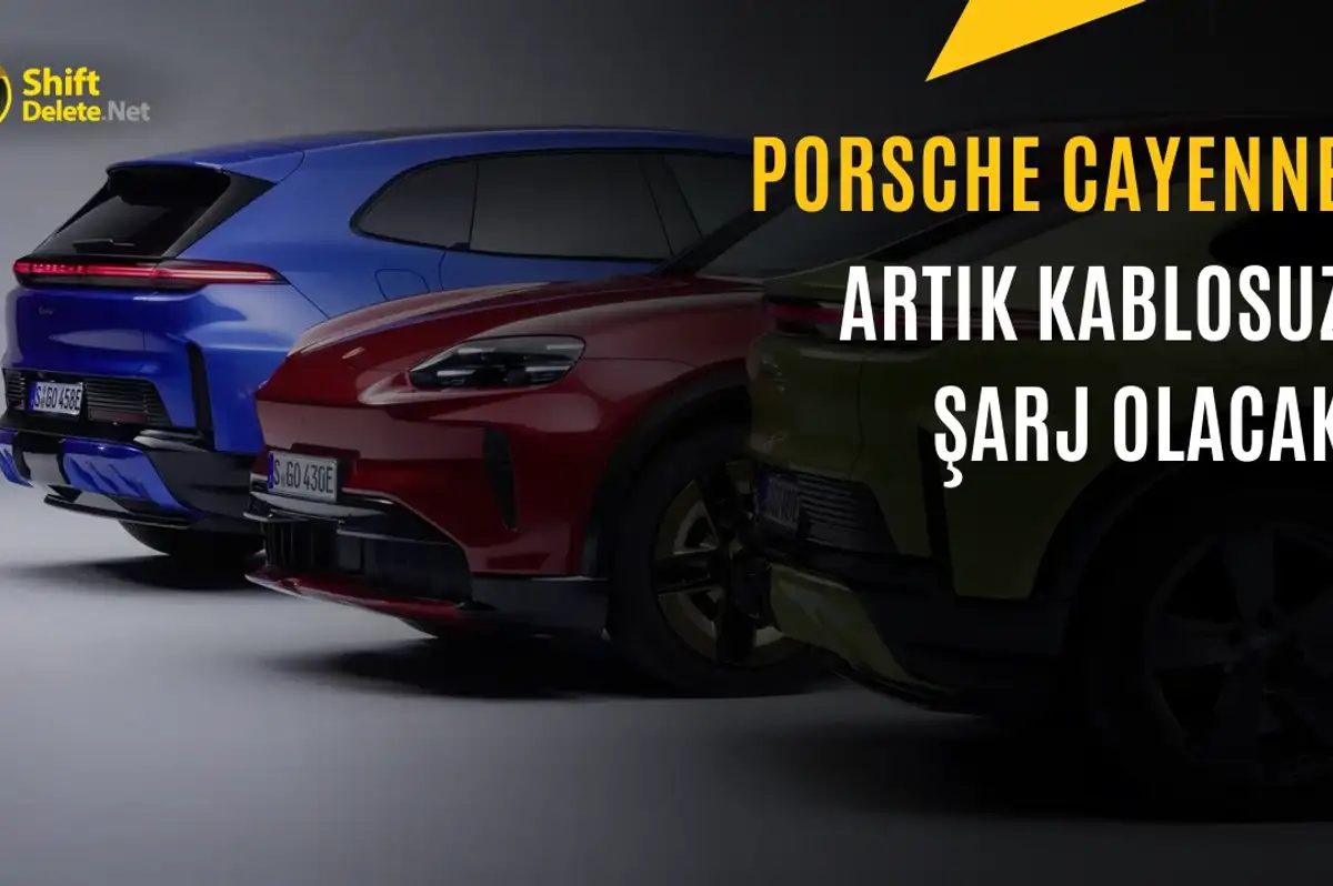 Porsche Elektrikli Cayenne İçin Kablosuz Şarj Sistemi