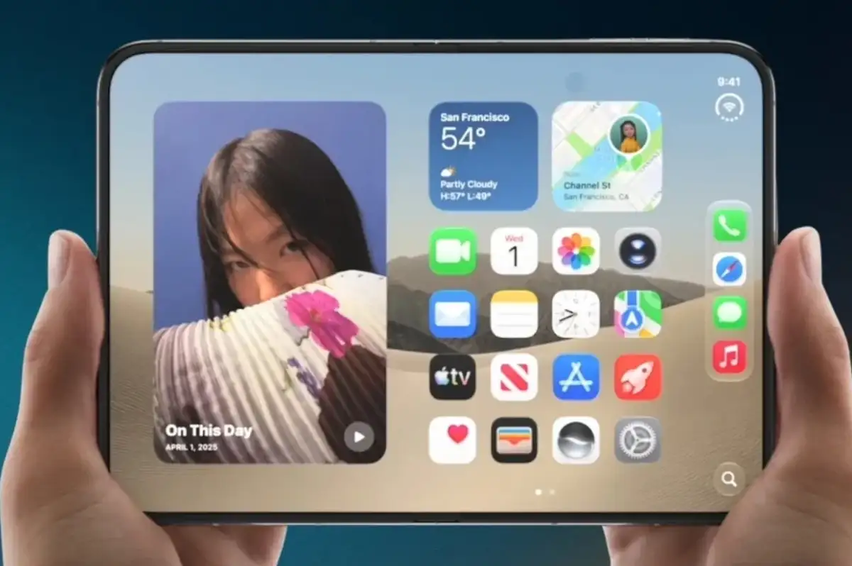 Apple katlanabilir iPhone'un kat izini nasıl gizledi? İşte kullandığı teknoloji