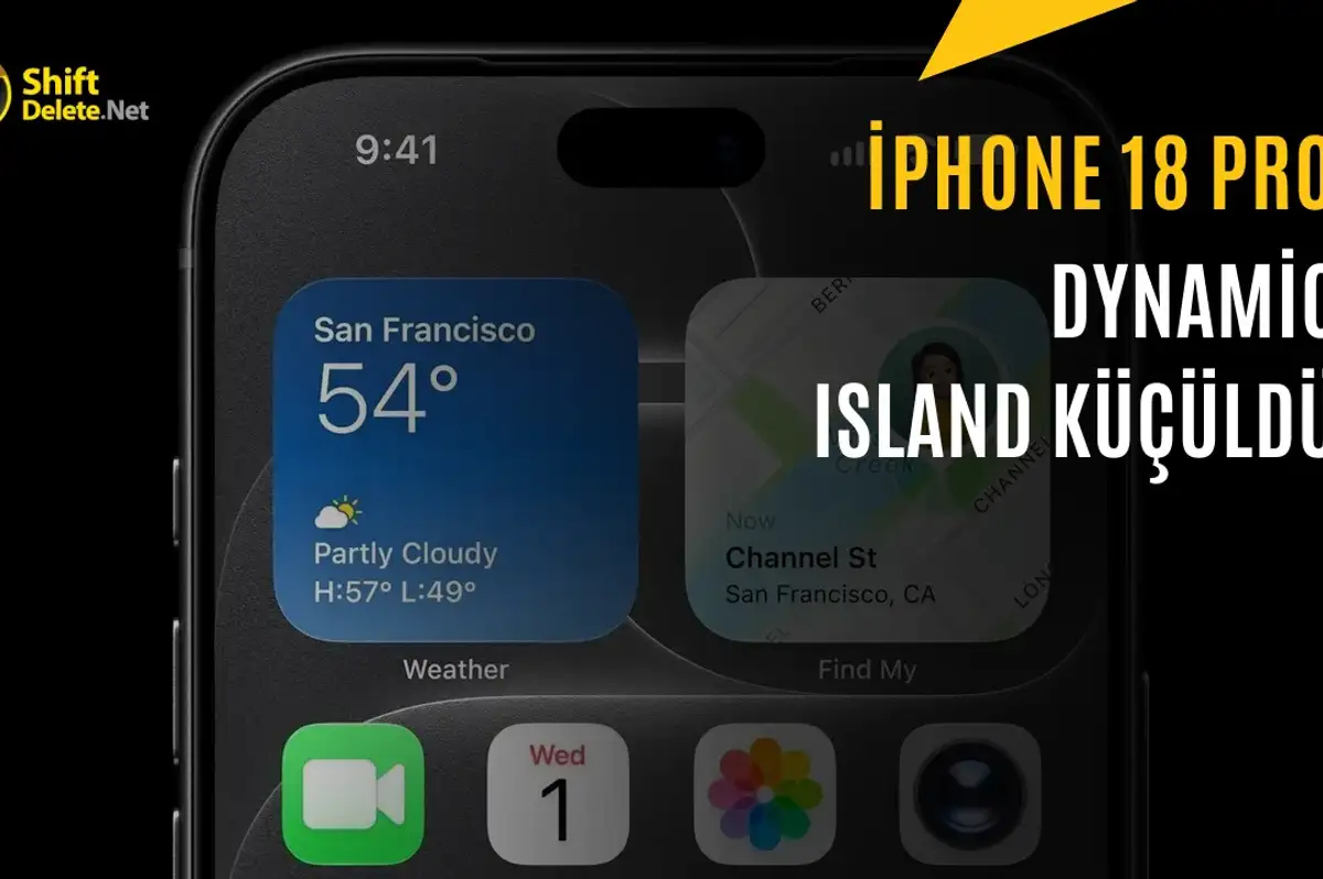 iPhone 18 Pro Serisi Daha Dar Dynamic Island ile Geliyor