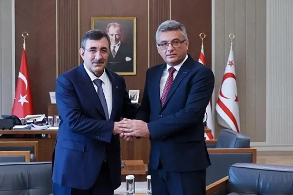 KKTC Cumhurbaşkanı Erhürman, Yılmaz'ı kabul etti