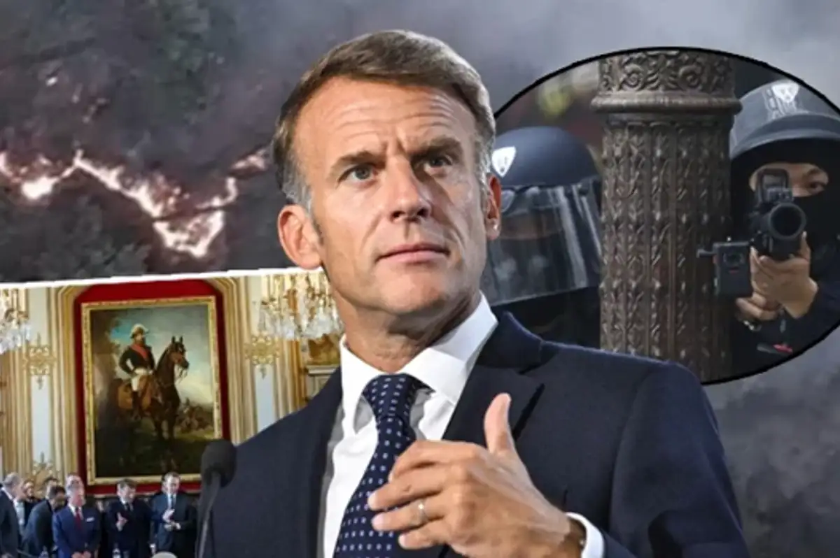 Macron'dan hibrit tehditlere karşı hazırlık talimatı