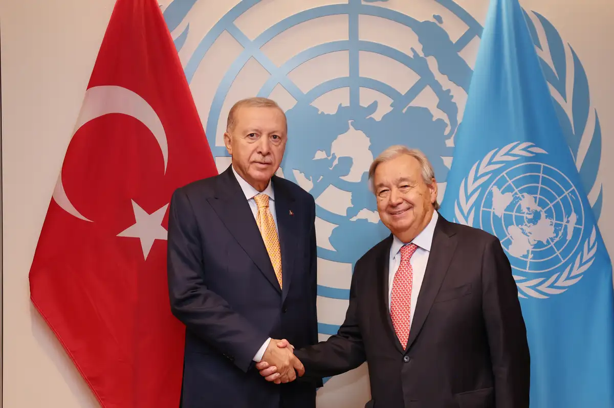 Cumhurbaşkanı Erdoğan ABD'de diplomasi trafiğini sürdürüyor
