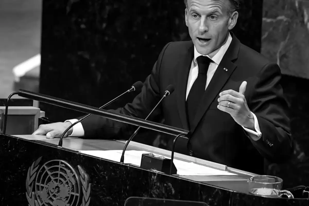 Macron BM'de Gazze çıkışı: Hareketsiz kalırsak inandırıcılık kalmaz