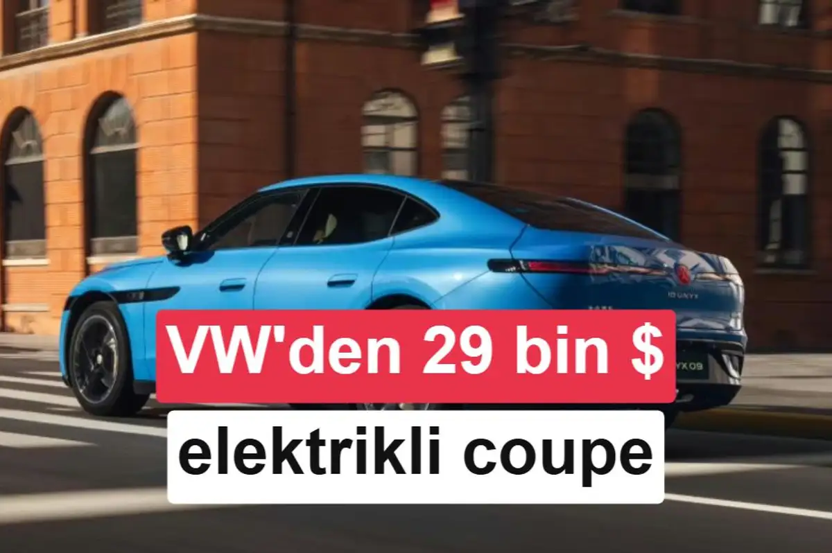 755 km menzil, 29 bin dolar fiyat: Volkswagen ID. Unyx 09 elektrikli coupe