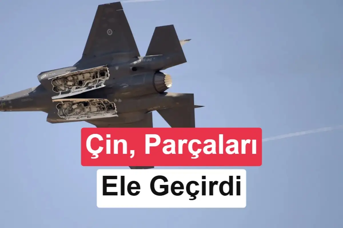 ABD Şi Cinping'i karşılarken Çin F-35 parçalarını ele geçirdi