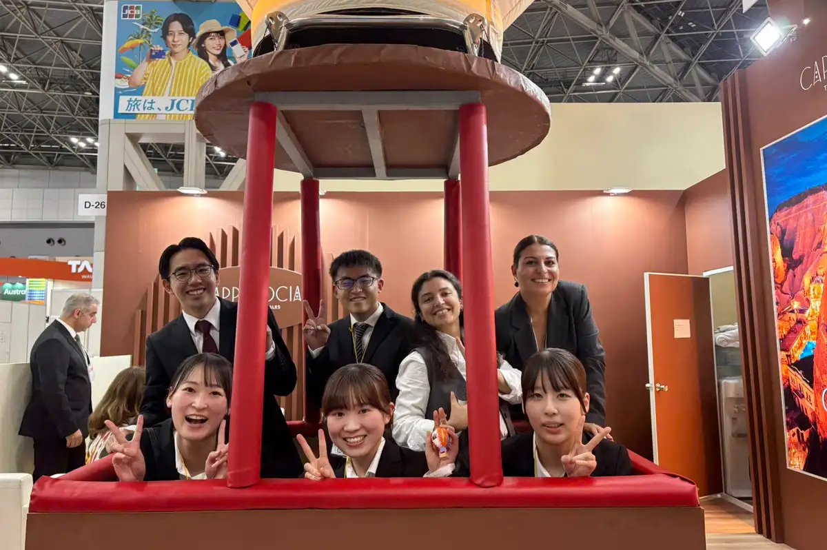 Kapadokya Japonya Turizm Fuarı'nda büyük ilgi gördü