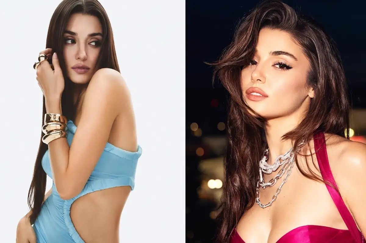 Hande Erçel'in Siyah Elbiseli Paylaşımına Yurt İçi ve Yurt Dışından Beğeni Yağdı