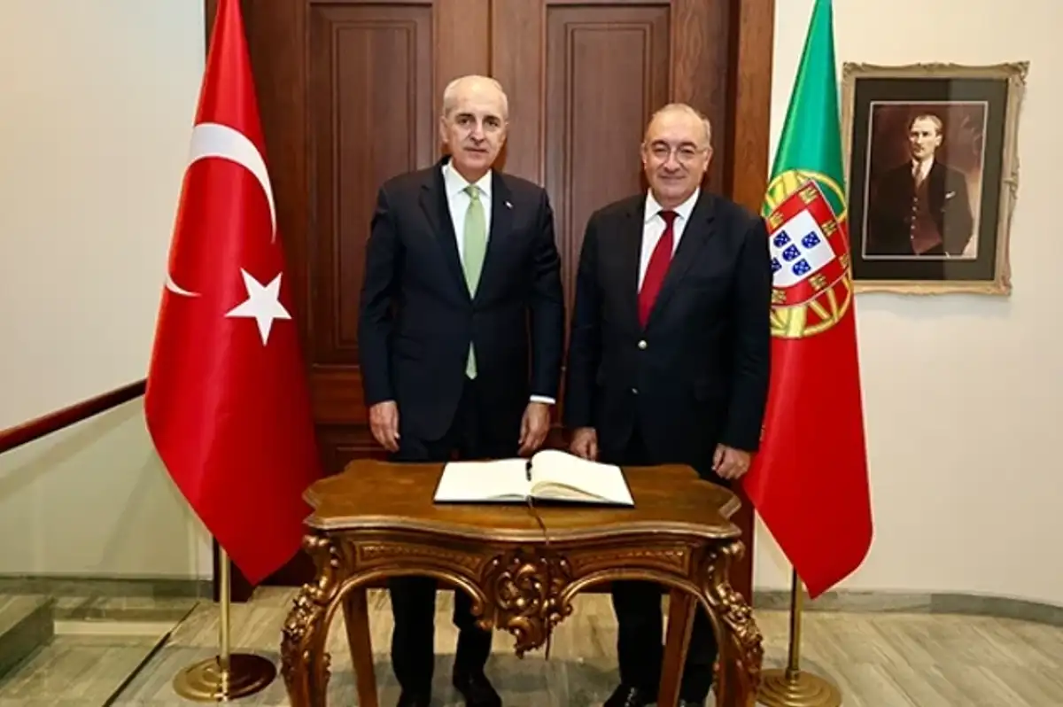 Kurtulmuş'tan Lizbon Büyükelçiliği’ne Ziyaret