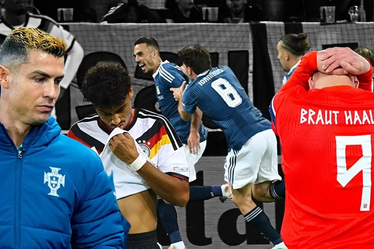 Uluslar Ligi'nde İrlanda 3-0 kazandı, Yunanistan Almanya'yı yendi