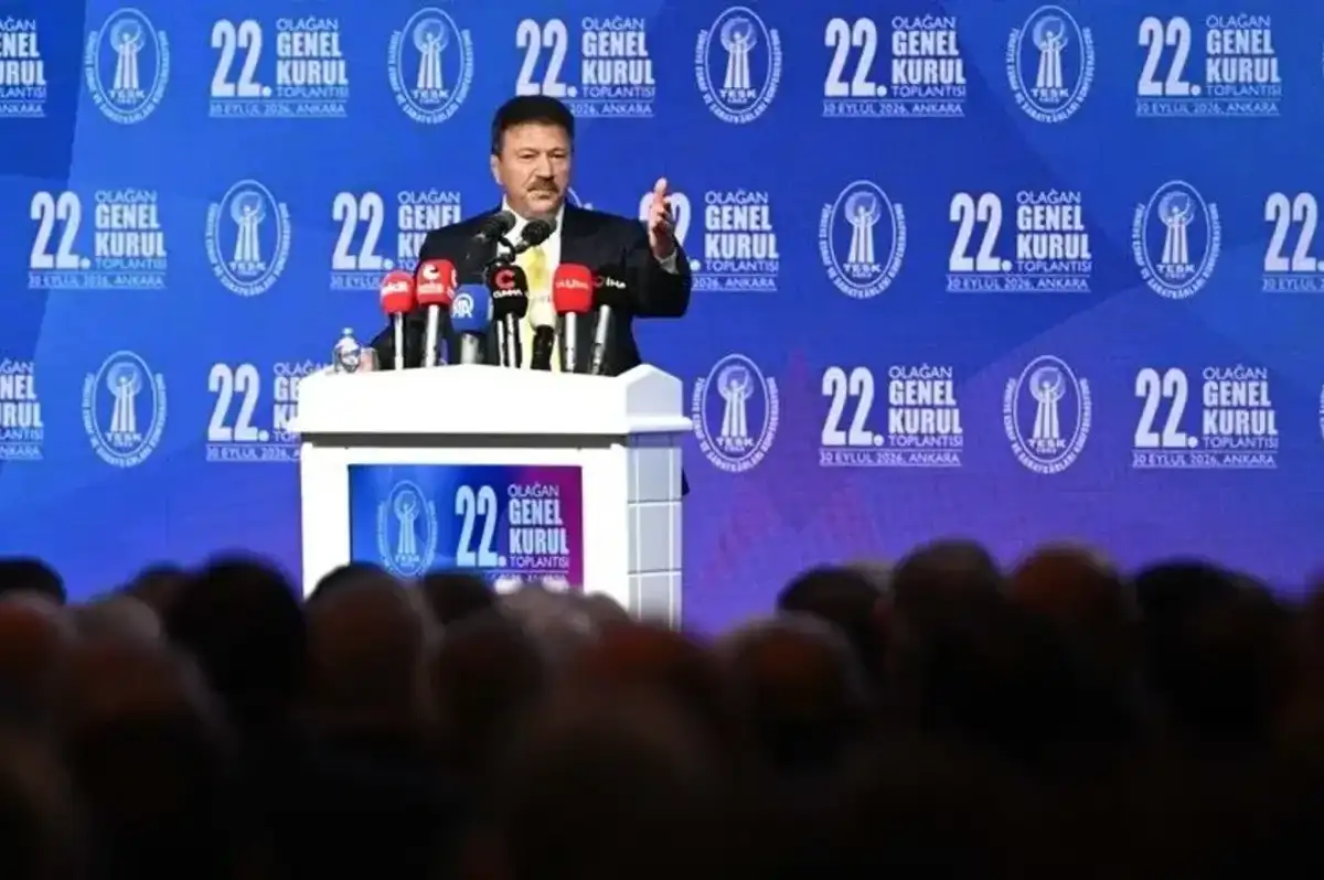 19 yıllık dönem bitti: TESK Başkanlığına Mehmet Yiğiner seçildi