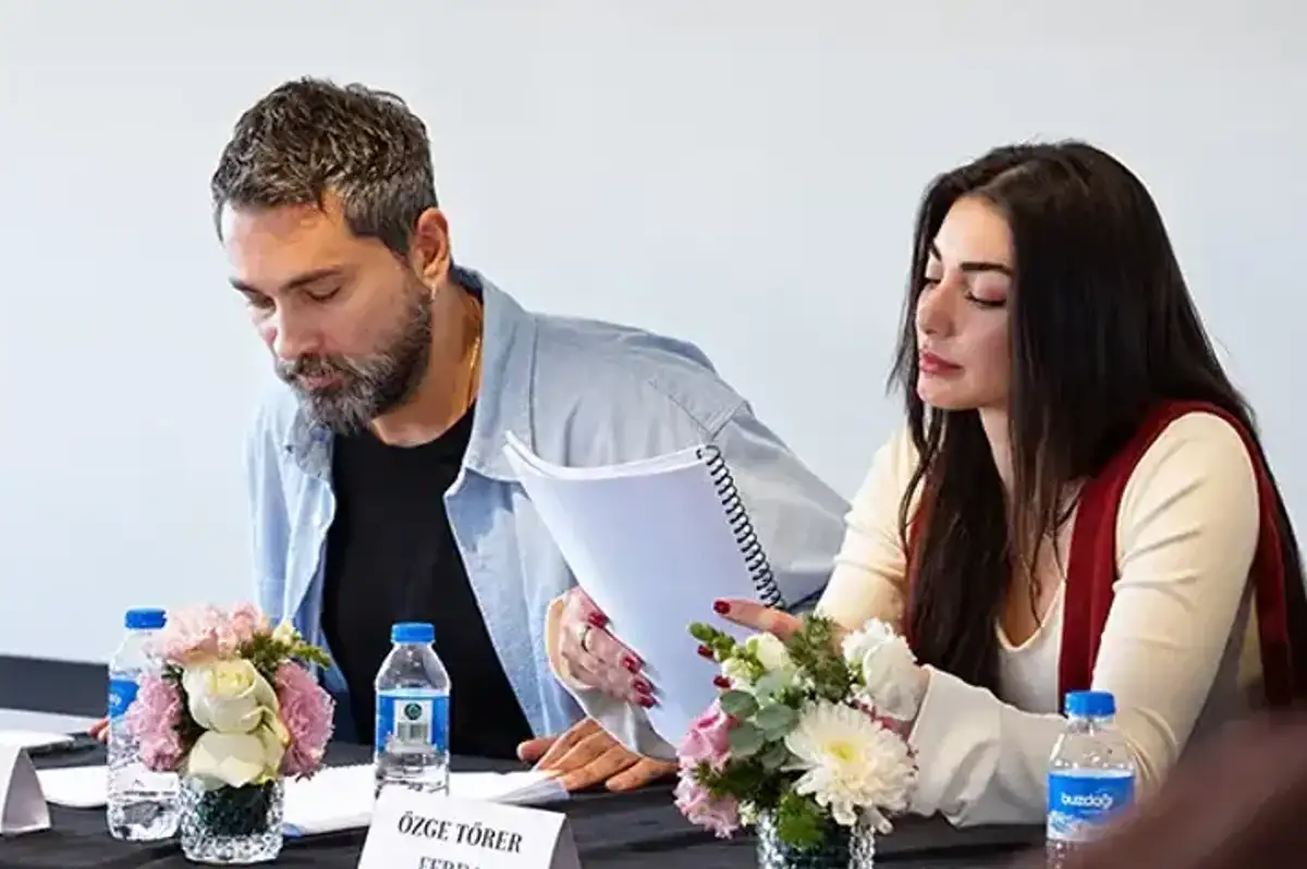 'Karakuyu' Dizisi Ekibi Okuma Provasında Bir Araya Geldi