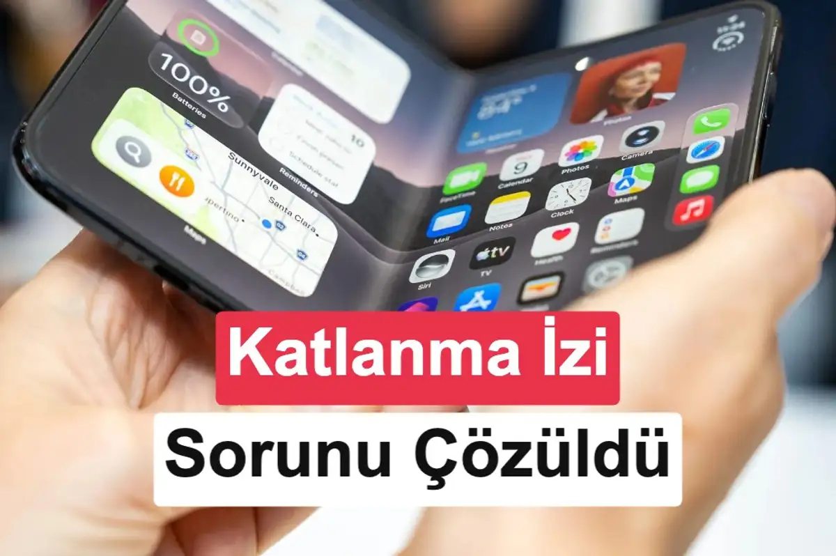 Apple, iPhone Duo'daki katlanma izine çözüm buldu