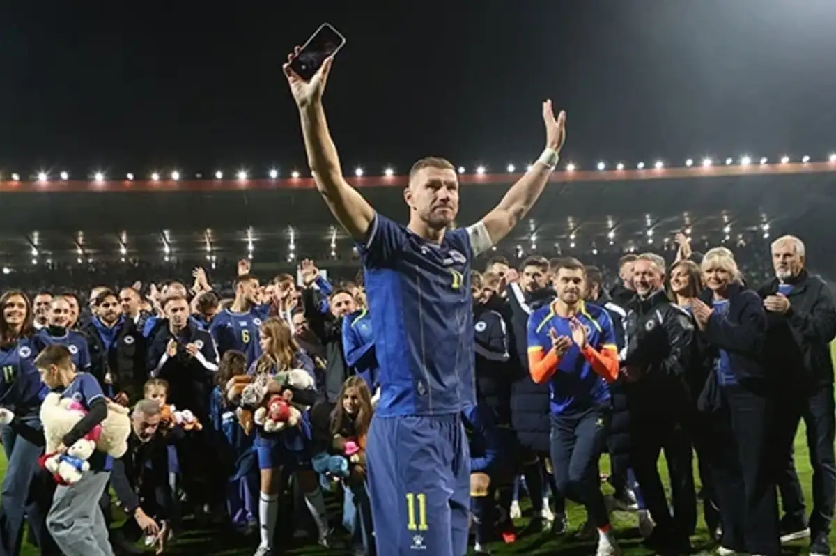 Edin Dzeko, Bosna Hersek Milli Takımı'na veda etti