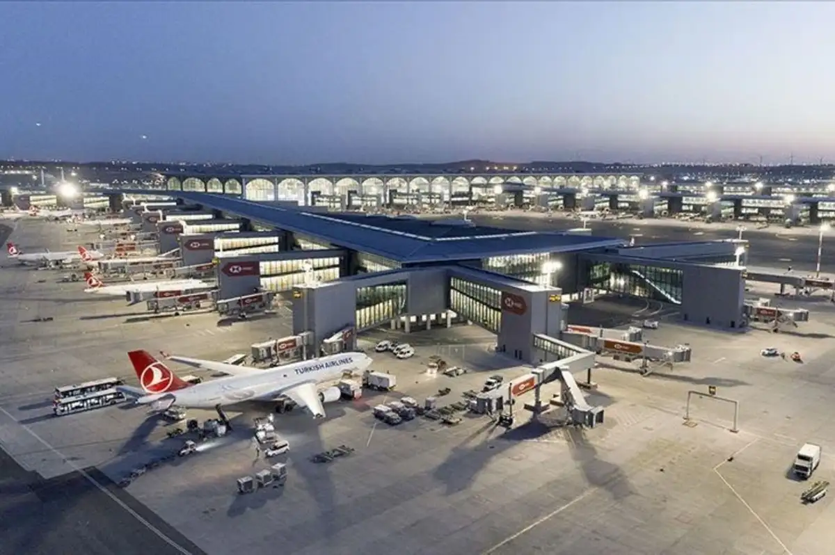 İstanbul Havalimanı 1587 uçuşla Avrupa'nın en yoğun havalimanı