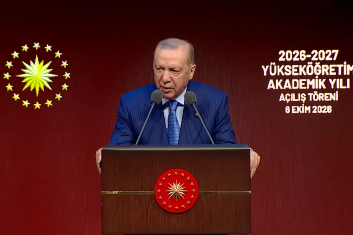 Cumhurbaşkanı Erdoğan, Akademik Yıl Açılış Töreni'nde Konuşuyor