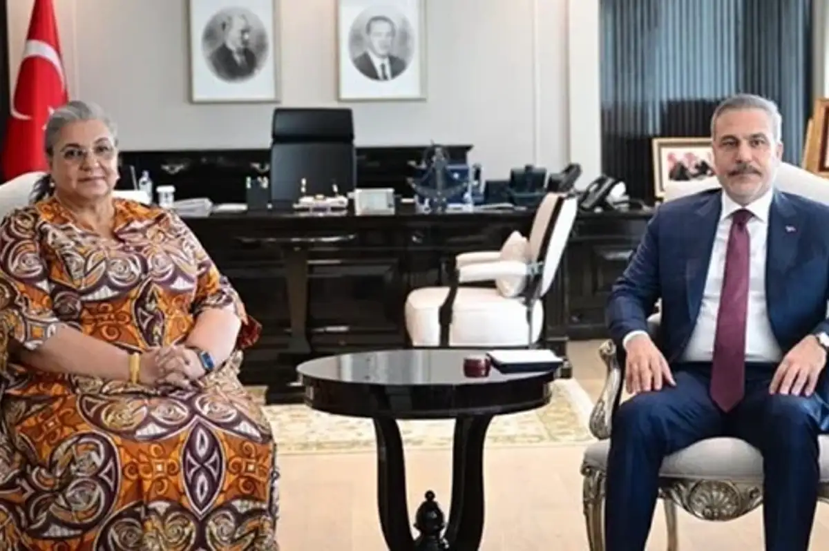 Dışişleri Bakanı Fidan BM Libya Temsilcisi Tetteh ile görüştü