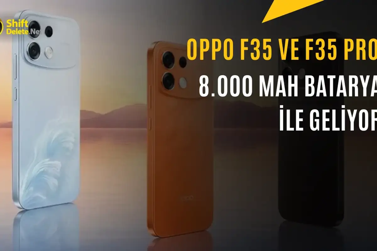 Oppo F35 ve F35 Pro 8000 mAh Bataryayla Tanıtıldı