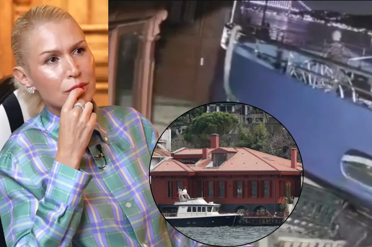 Derin Mermerci'nin Boğaz'daki yalısına yolcu vapuru çarptı