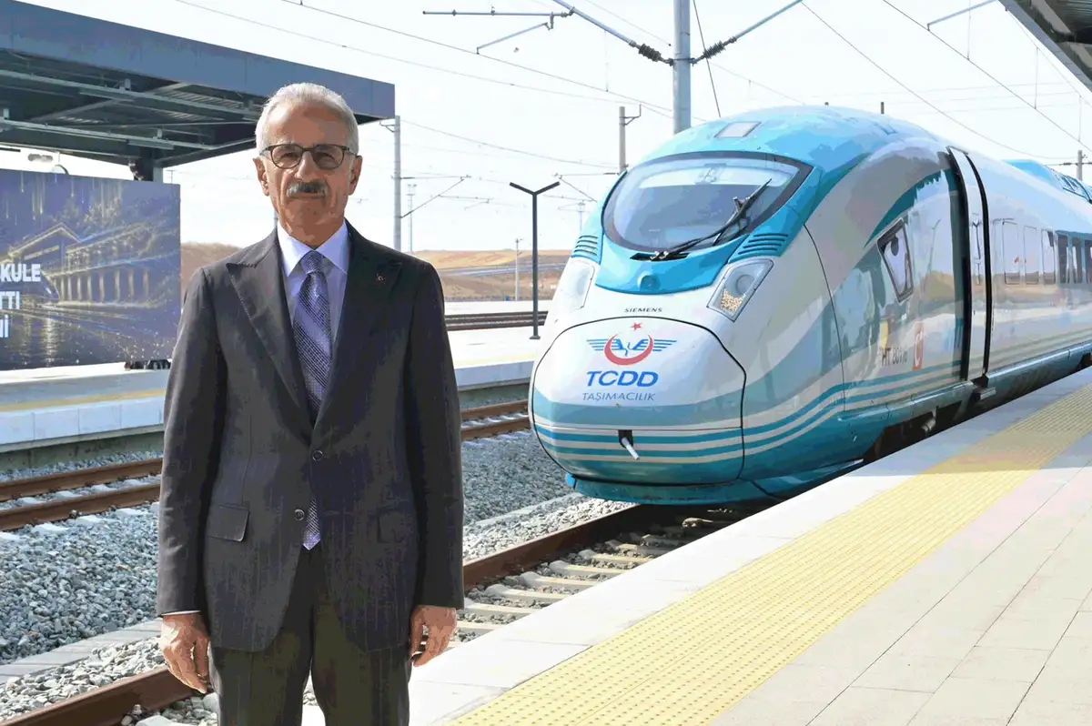 Çerkezköy-Kapıkule Hızlı Tren Hattı Yarın Açılıyor