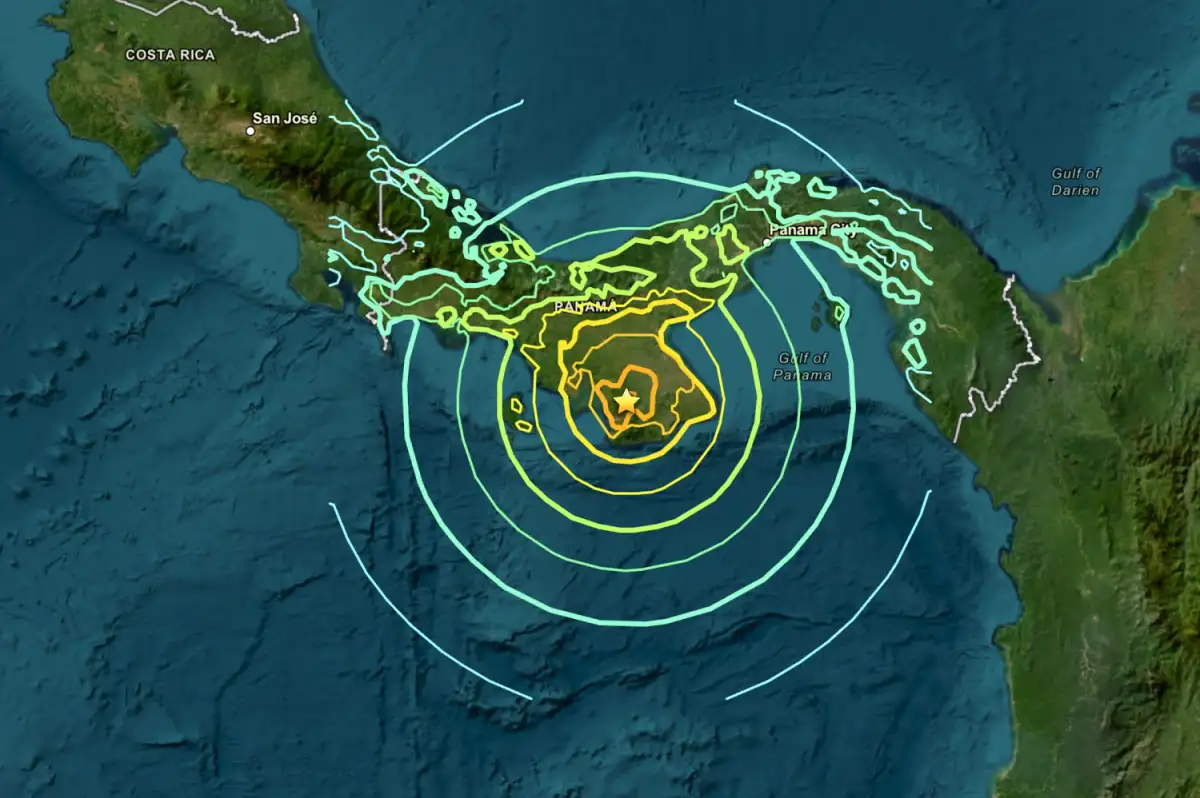 Panama’da 7.7 Büyüklüğünde Deprem
