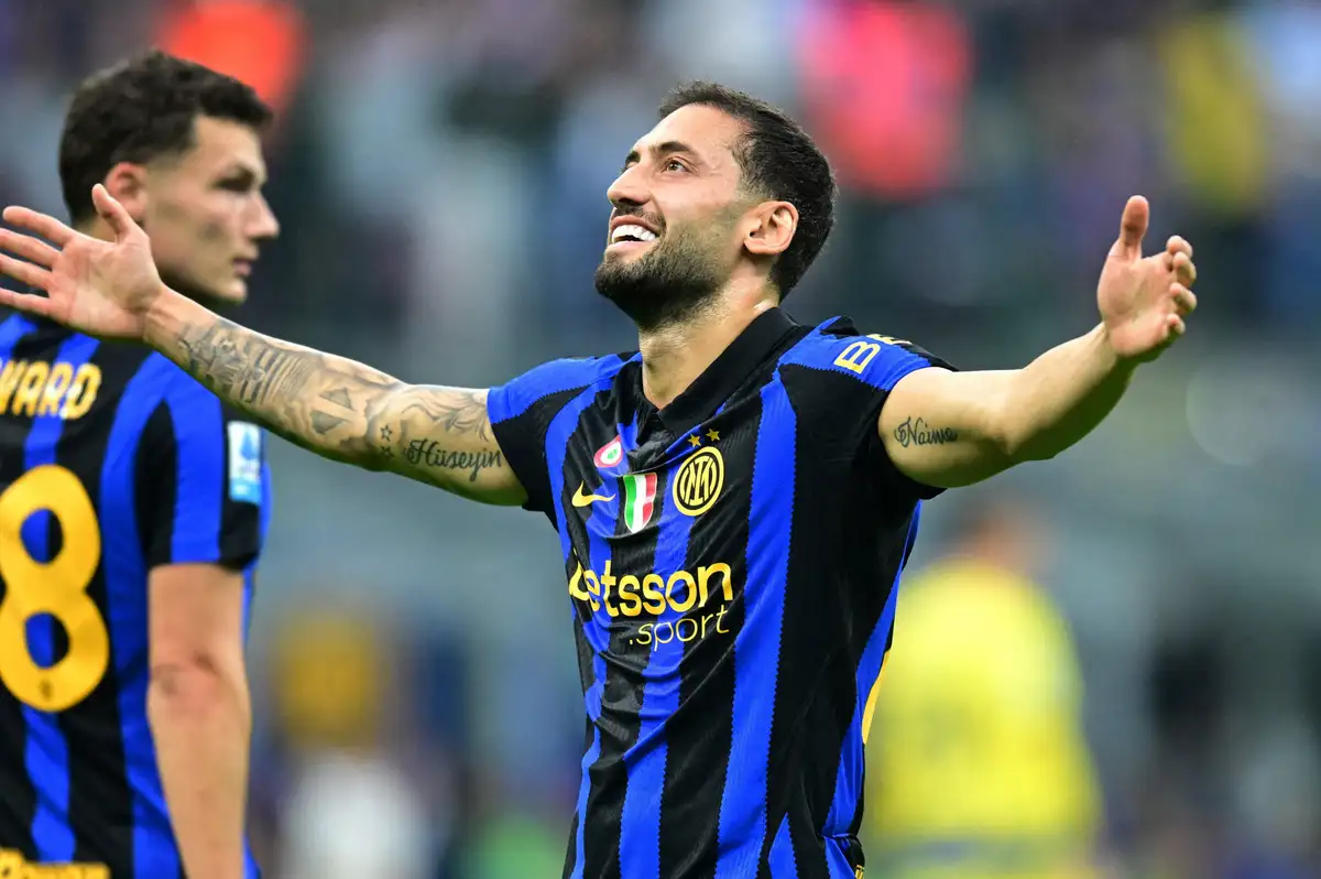 Inter, Parma'yı rahat yendi. Maçın en iyisi Hakan Çalhanoğlu seçildi