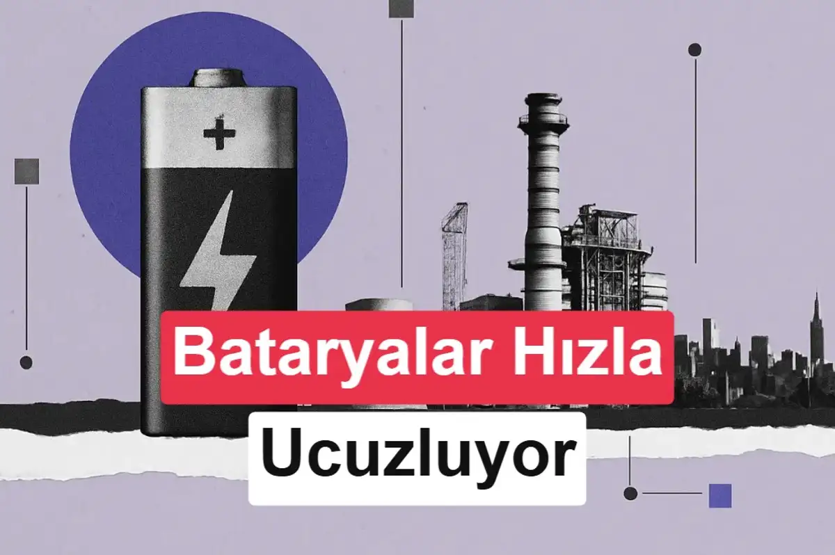 Batarya depolama doğal gaz türbinlerinden daha ucuz