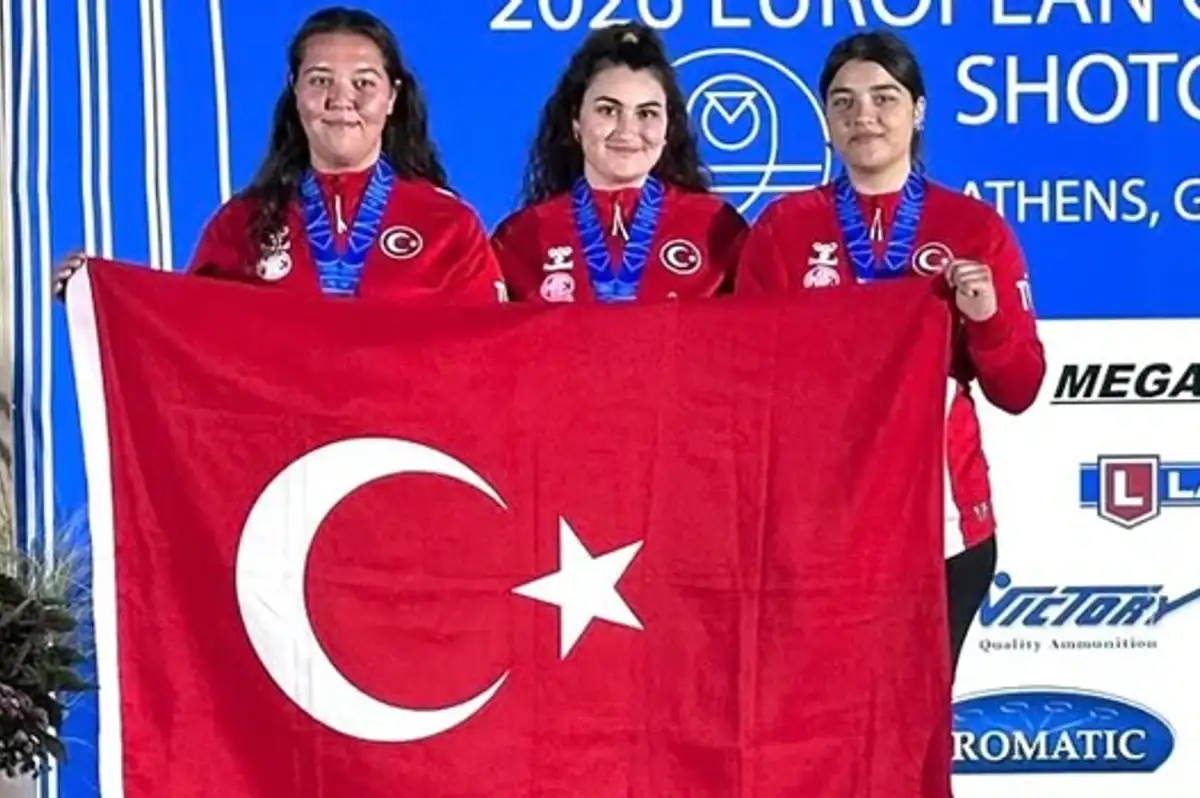 Milli atıcılar Plak Atışları Avrupa Şampiyonası'nda ikinci oldu