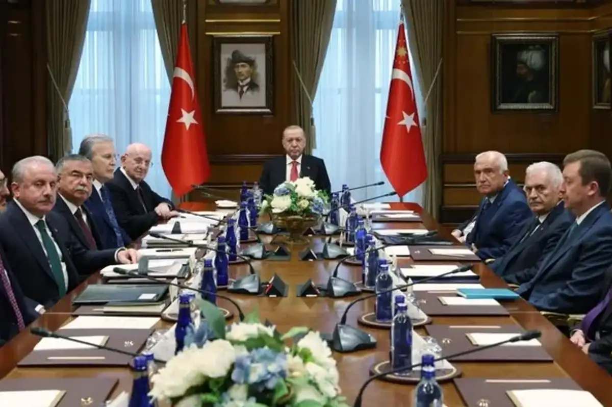 Cumhurbaşkanlığı Yüksek İstişare Kurulu Beştepe'de Toplandı