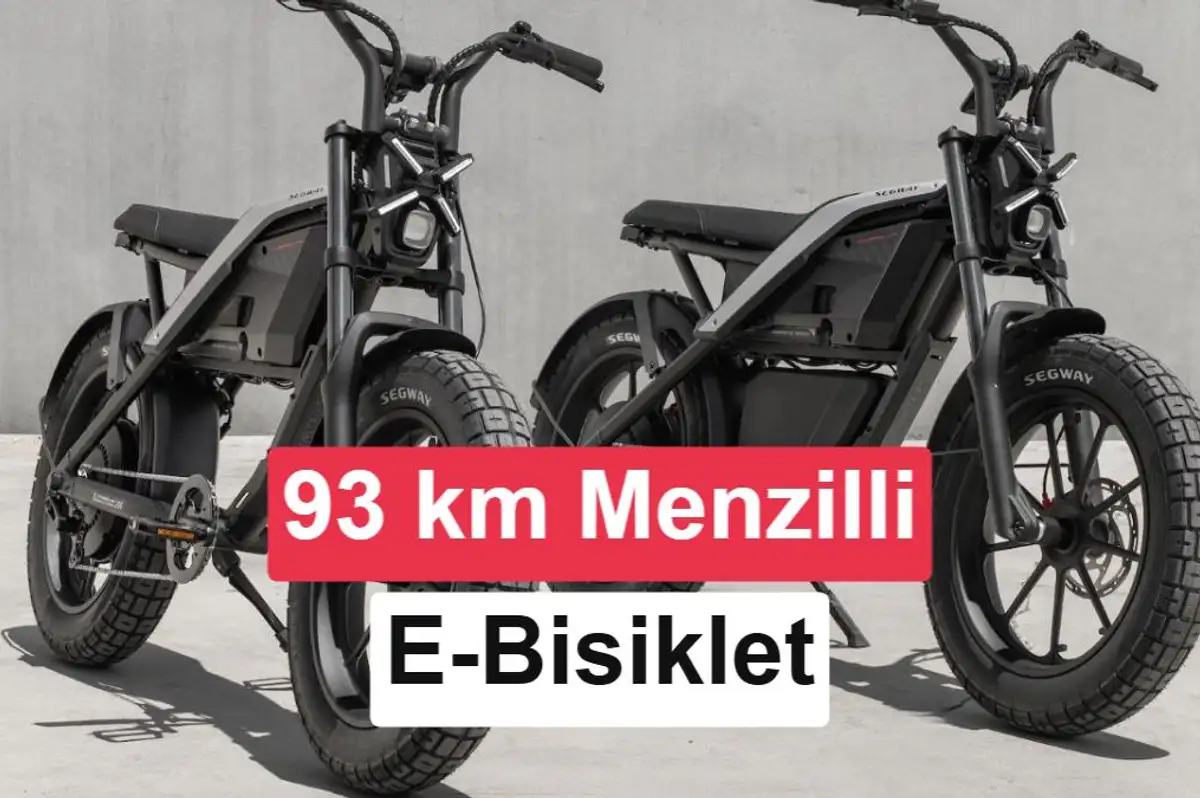 Kalın tekerlekli e-bisiklet Segway Xyber Air tanıtıldı: 93 km menzil ve 45 km/s hız