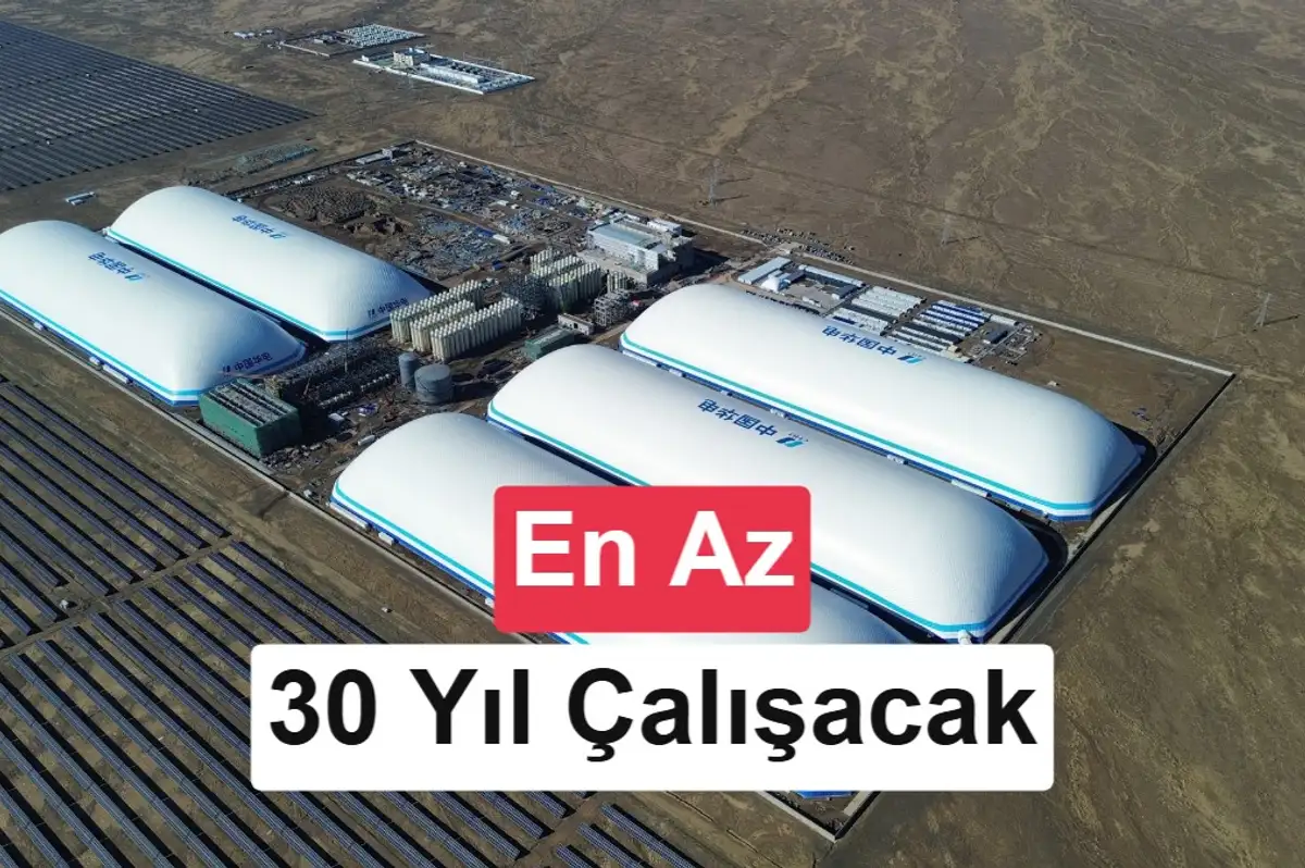 Çin, karbondioksit kullanarak elektrik depolamaya başladı: 30 yıl çalışacak