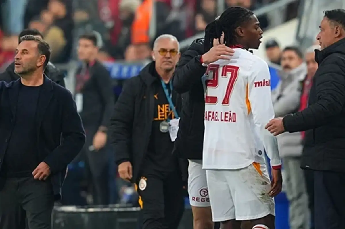 Galatasaray'da derbi öncesi Leao sakatlık alarmı