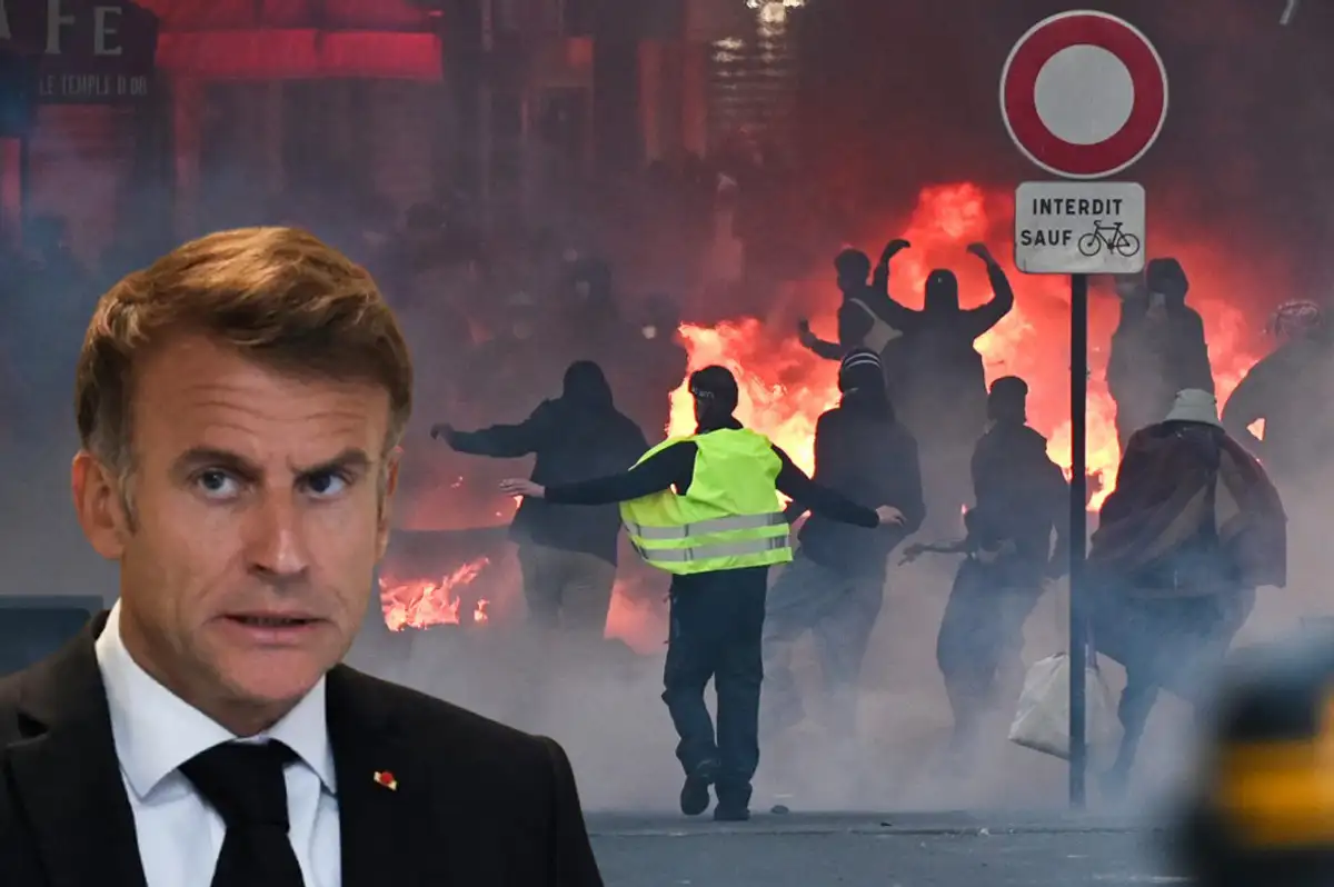 Macron, göstericilere karşı yeni yöntemler devreye alınmasını istedi