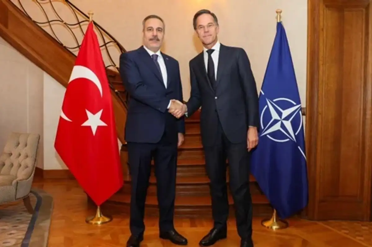 Dışişleri Bakanı Hakan Fidan, NATO Genel Sekreteri Mark Rutte ile görüştü