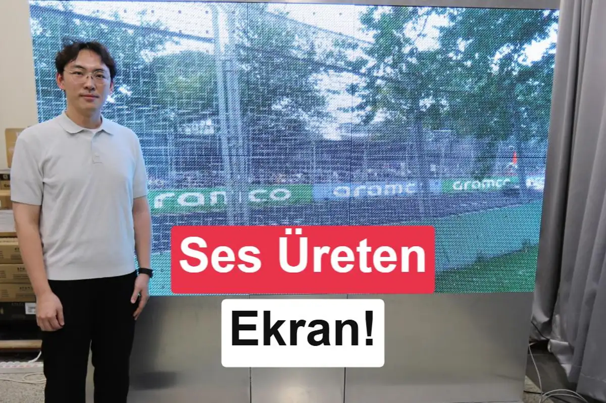 Ekranın kendisi hoparlöre dönüşüyor: Ses nesneyi takip edecek