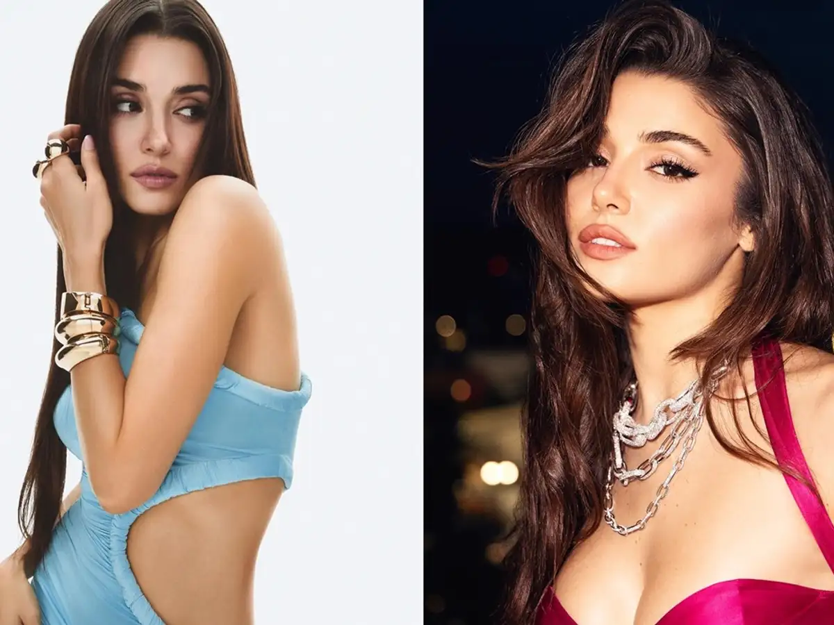 Hande Erçel'in Siyah Elbiseli Paylaşımına Yurt İçi ve Yurt Dışından Beğeni Yağdı