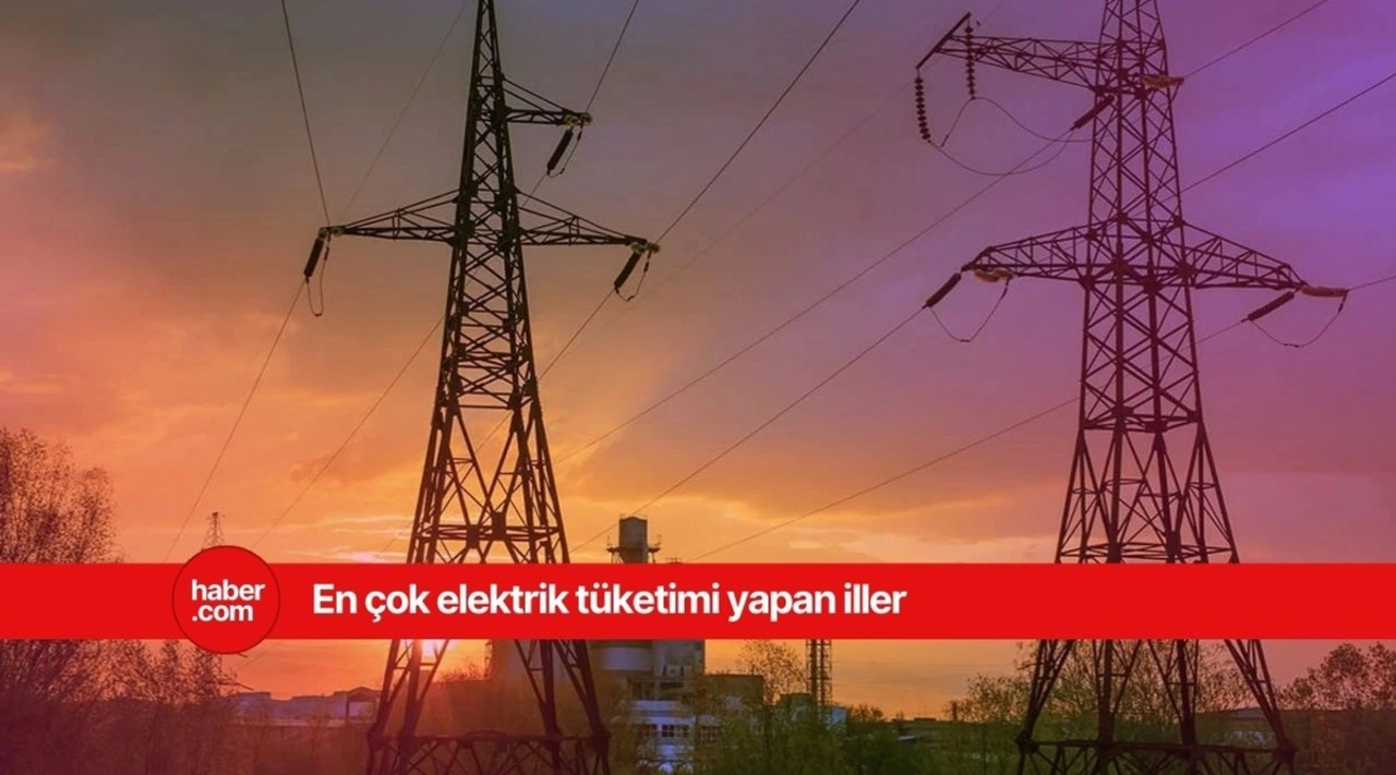 Türkiye'de en çok elektrik kullanan iller açıklandı!