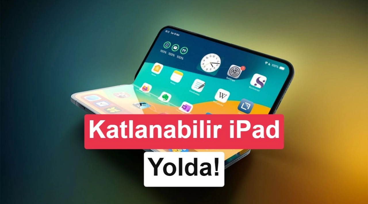 Apple katlanabilir iPad testleri yapıyor: 20 inç ekran