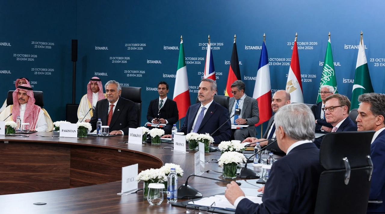 Türkiye'de 8 Ülkeden Bölgesel Barış ve Diplomasi Vurgusu