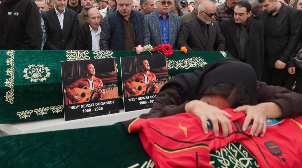 Nev son yolculuğuna uğurlandı, tabutu başında gözyaşları sel oldu