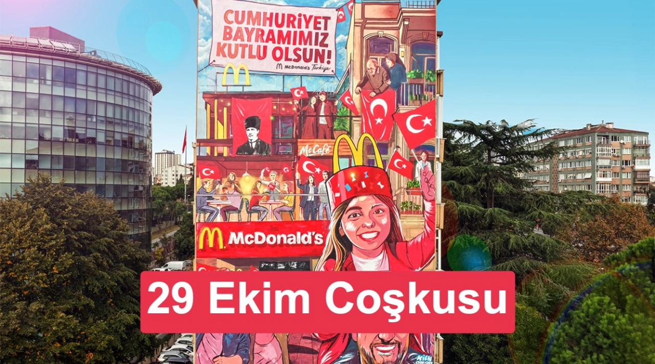 McDonald’s Türkiye Cumhuriyet’in 103. Yılını Kutluyor
