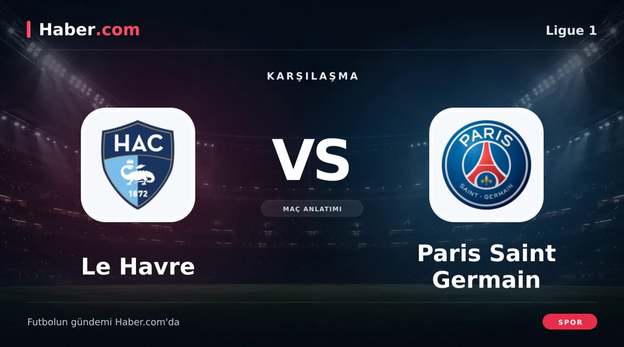 Le Havre - Paris Saint Germain muhtemel ilk 11'ler | Ligue 1